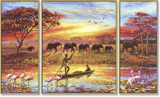 Afrika - A kontinens mágiája (50 x 80 cm)