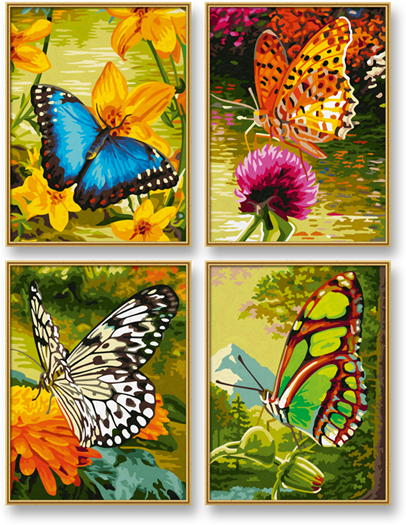 Pillangók (4 kép 18 x 24 cm)