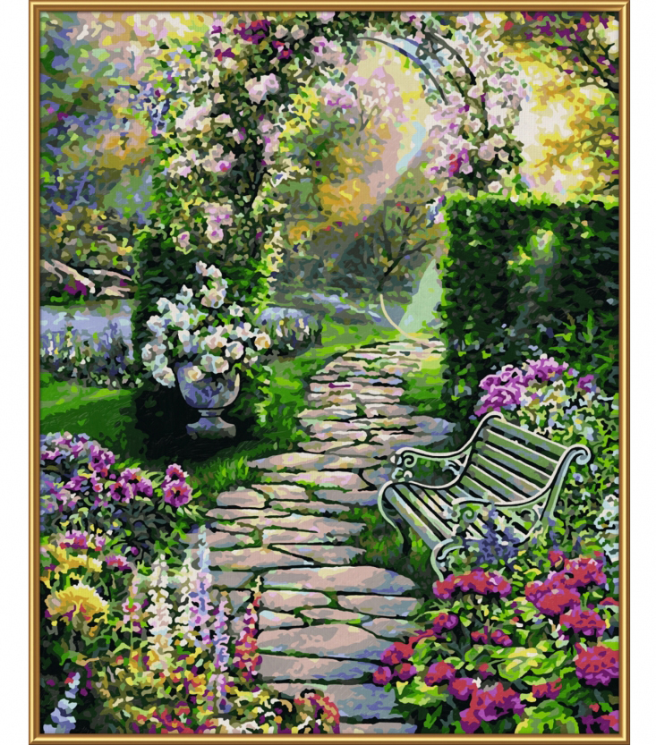 A gyönyörű kertem (40 x 50 cm)