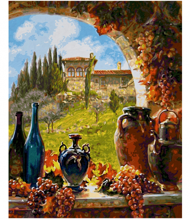 Toszkán bor (40 x 50 cm)