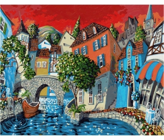 The European Melody - Miguel Freitas (40 x 50 cm)