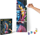 Buddha (40 x 120 cm) Festés számok szerint