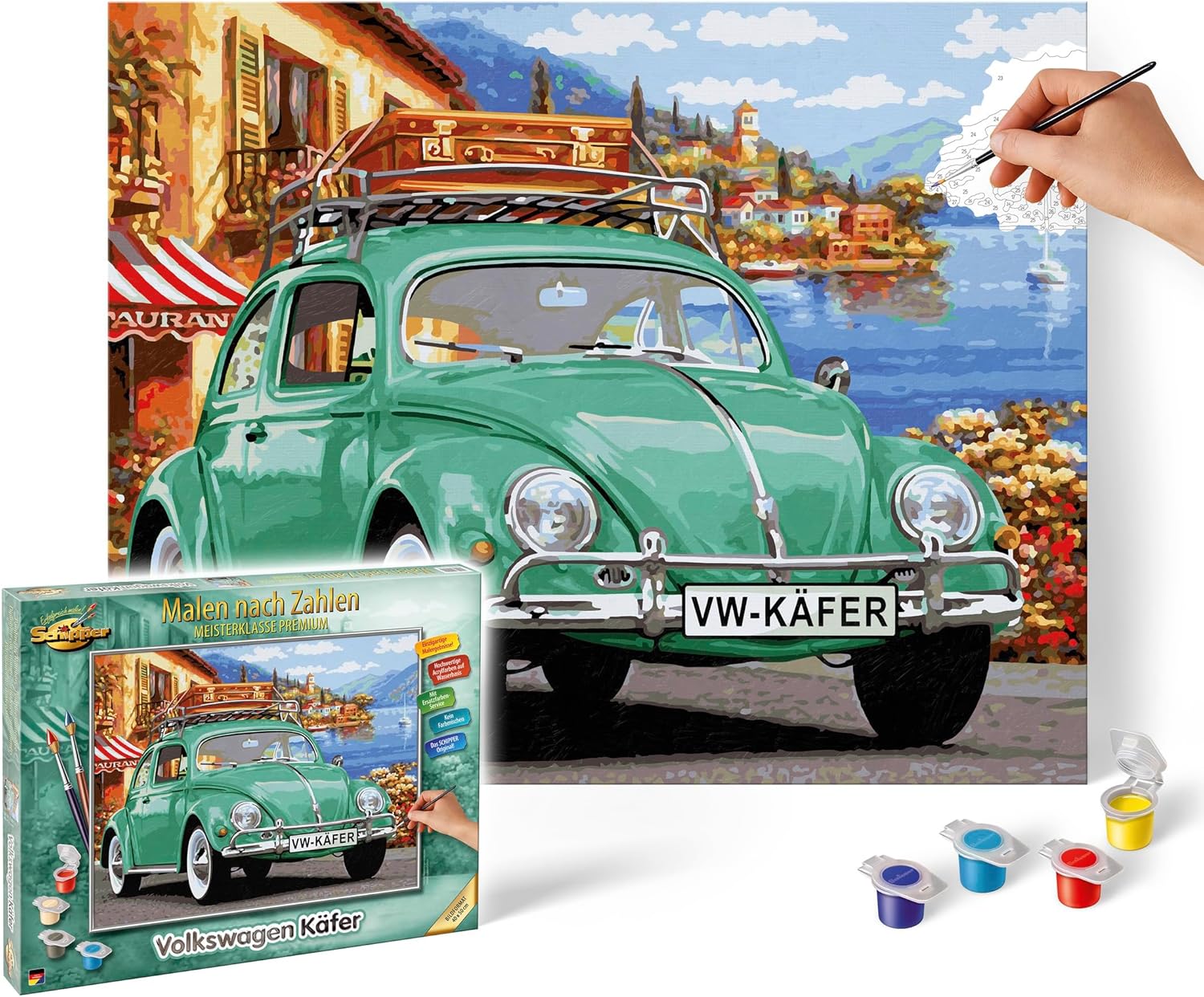 Volkswagen Käfer (40 x 50 cm)