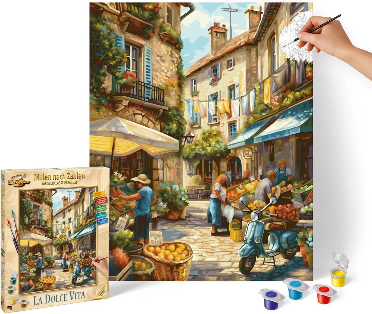 La Dolce Vita (40 x 50 cm) Festés számok szerint